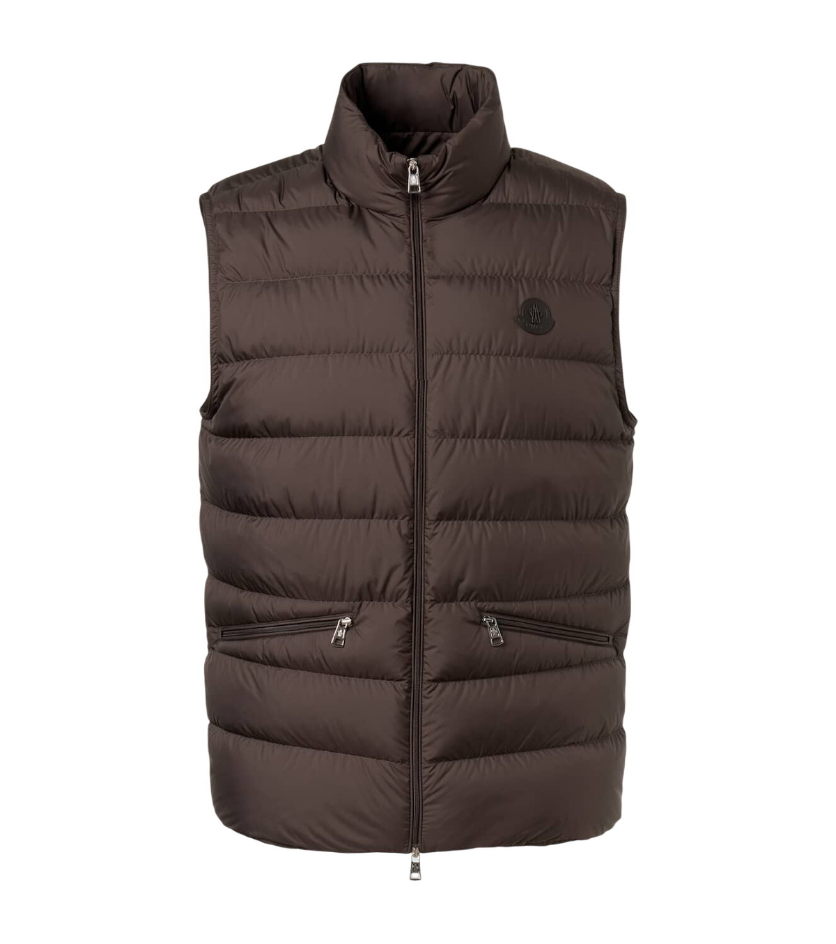 Moncler Men's Ouse Hooded Down Gilet in Black Moncler