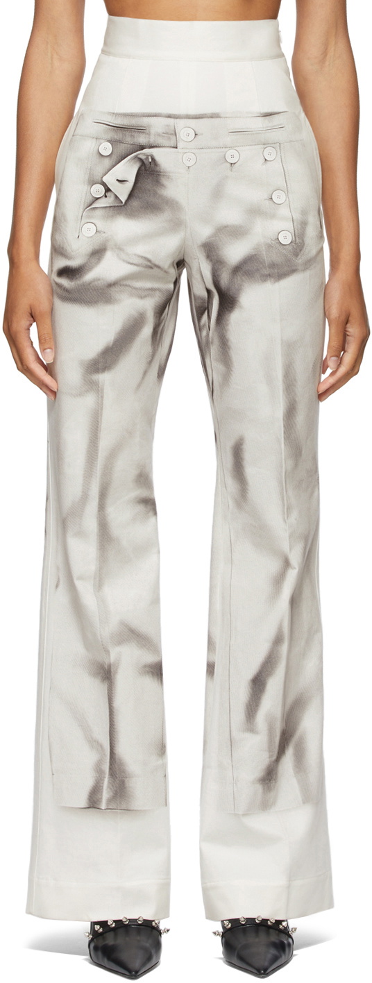 Goen.J wide-leg Cotton Cargo Pants - Farfetch