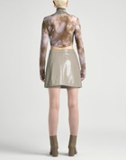 Courrèges Womens Mini skirt Taupe