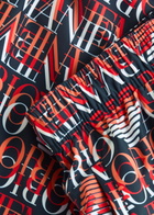 Emporio Armani Logo-print Shell Swim Shorts Red