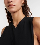 Khaite Julius Smooth Panel Small earrings