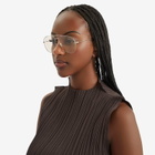 Saint Laurent Sunglasses Saint Laurent CLASSIC 11 Sunglasses in Silver/Yellow 