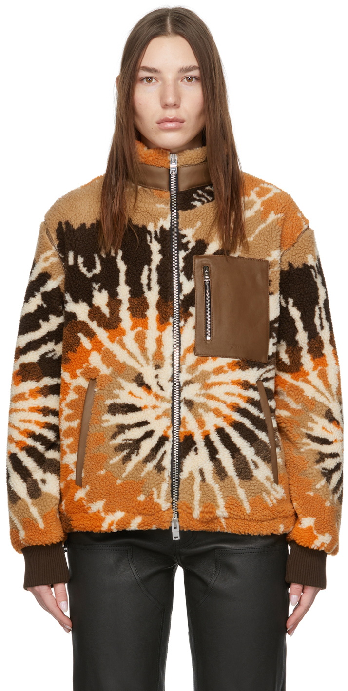 AMIRI TIE DYE TRACK JACKET 新品 AMIRI Orange Tie Dye Track Jacket Amiri