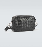 Bottega Veneta Intrecciato Mini leather crossbody bag