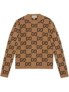 GUCCI - Gg Wool Jacquard Sweater