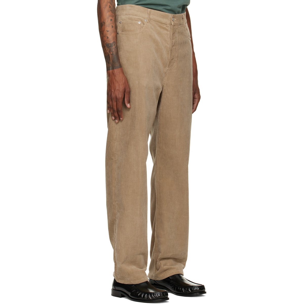 A.P.C. Beige Solal Trousers