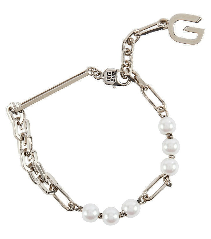 Photo: Givenchy G Link embellished bracelet