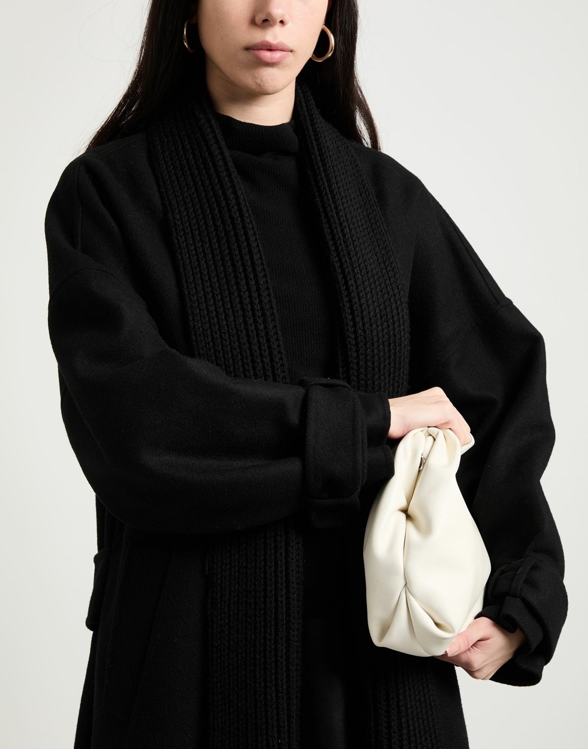 Ermanno Scervino Womens Coat in Black