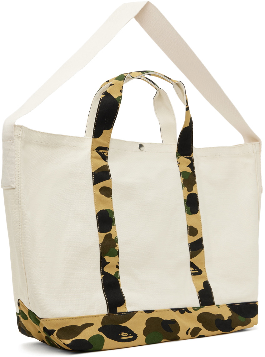 BAPE Off-White 1st Camo Tote