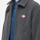 Danton Men's Wool Zip Jacket in Grey