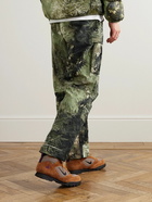 Nike - ACG Smith Summit Straight-Leg Convertible Printed Shell Cargo Trousers - Green