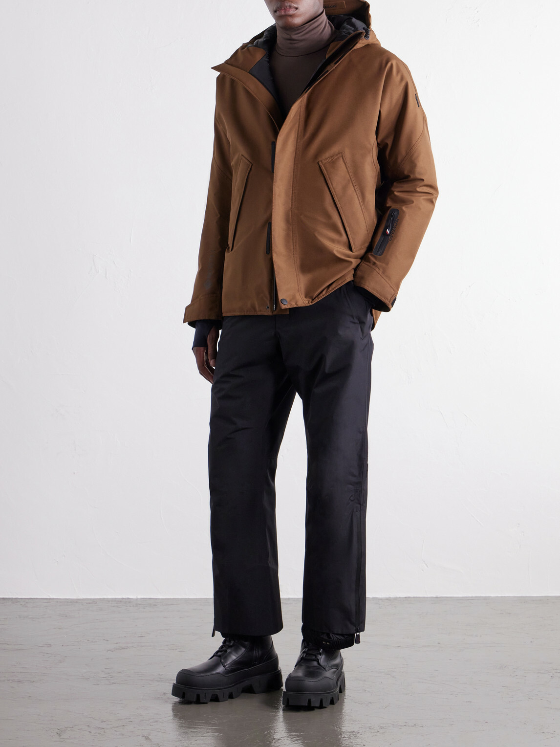Moncler Grenoble - Lambir Padded Canvas Ski Jacket - Brown