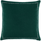 Kvadrat/Raf Simons Green Double Face Wool Cushion