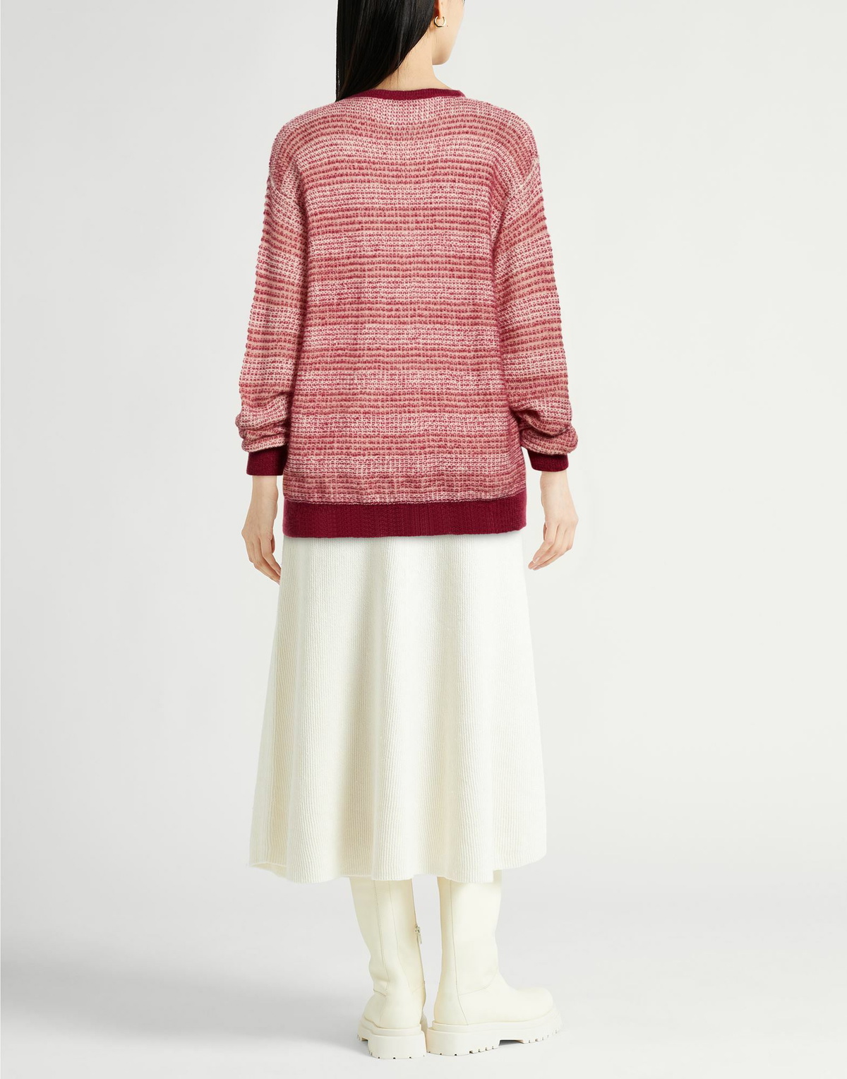 Crossley Womens Sweater Burgundy