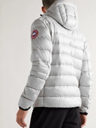Canada Goose - Crofton Slim-Fit Recycled Nylon-Ripstop Hooded Down Jacket - Silver