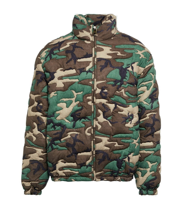 Photo: ERL - Camouflage cotton down jacket
