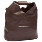 MM6 Maison Margiela Women's Japanese Crossbody Bag in Cocoa Brown 
