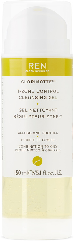 Photo: Ren Clean Skincare Clarimatte T-Zone Control Cleansing Gel, 150 mL