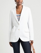 Eleventy Womens Blazer in White