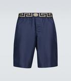 Versace - Greca border swim shorts