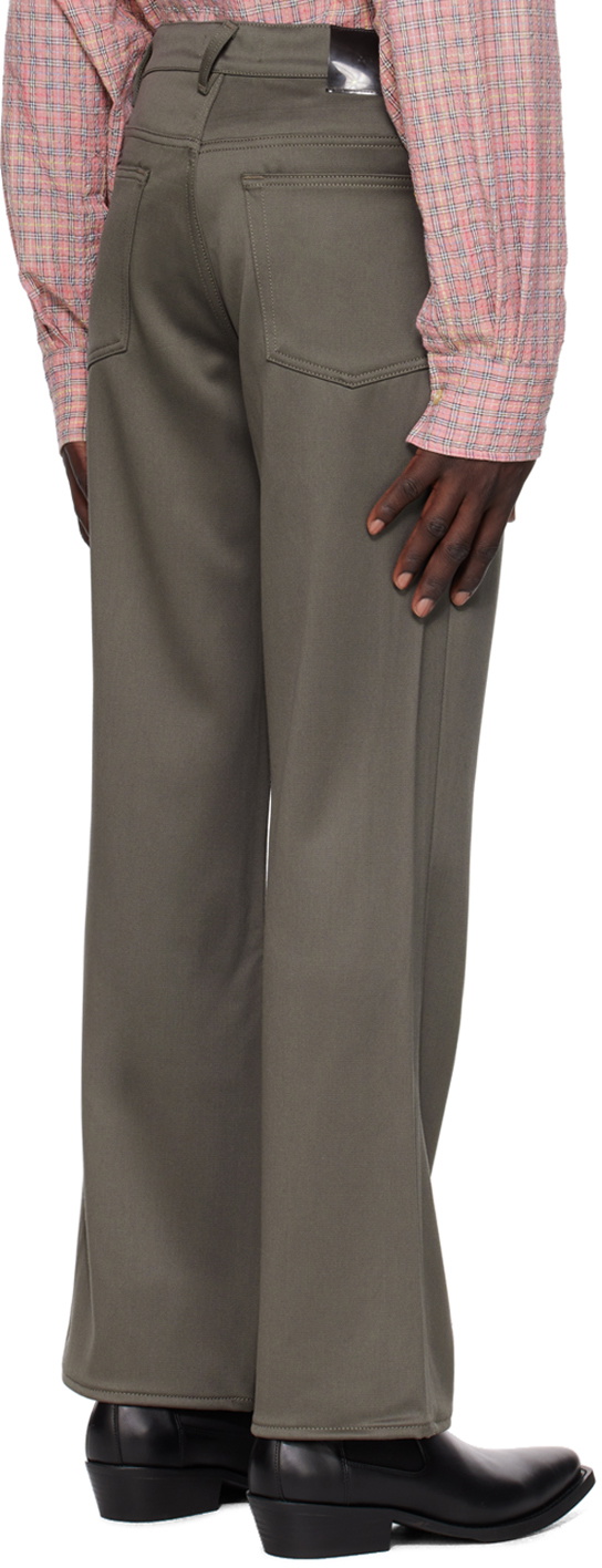 Our Legacy Gray 70s Cut Trousers Our Legacy