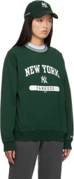 Sporty & Rich Green '47 Edition Yankees League Crewneck Sweater