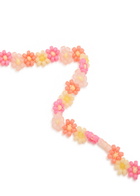 Anni LU Blossom 18kt Gold-plated Beaded Bracelet - Pink - One Size