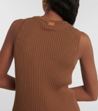 Tod's Ribbed-knit cotton tank top