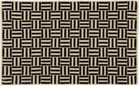 Baina Beige & Black Saroma Bathmat