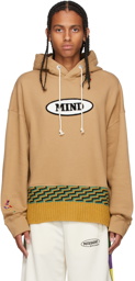 Palm Angels Beige Missoni Edition Knit 'Mind' Hoodie