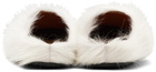 Marni Off-White Fussbett Sabot Slip-on Loafers