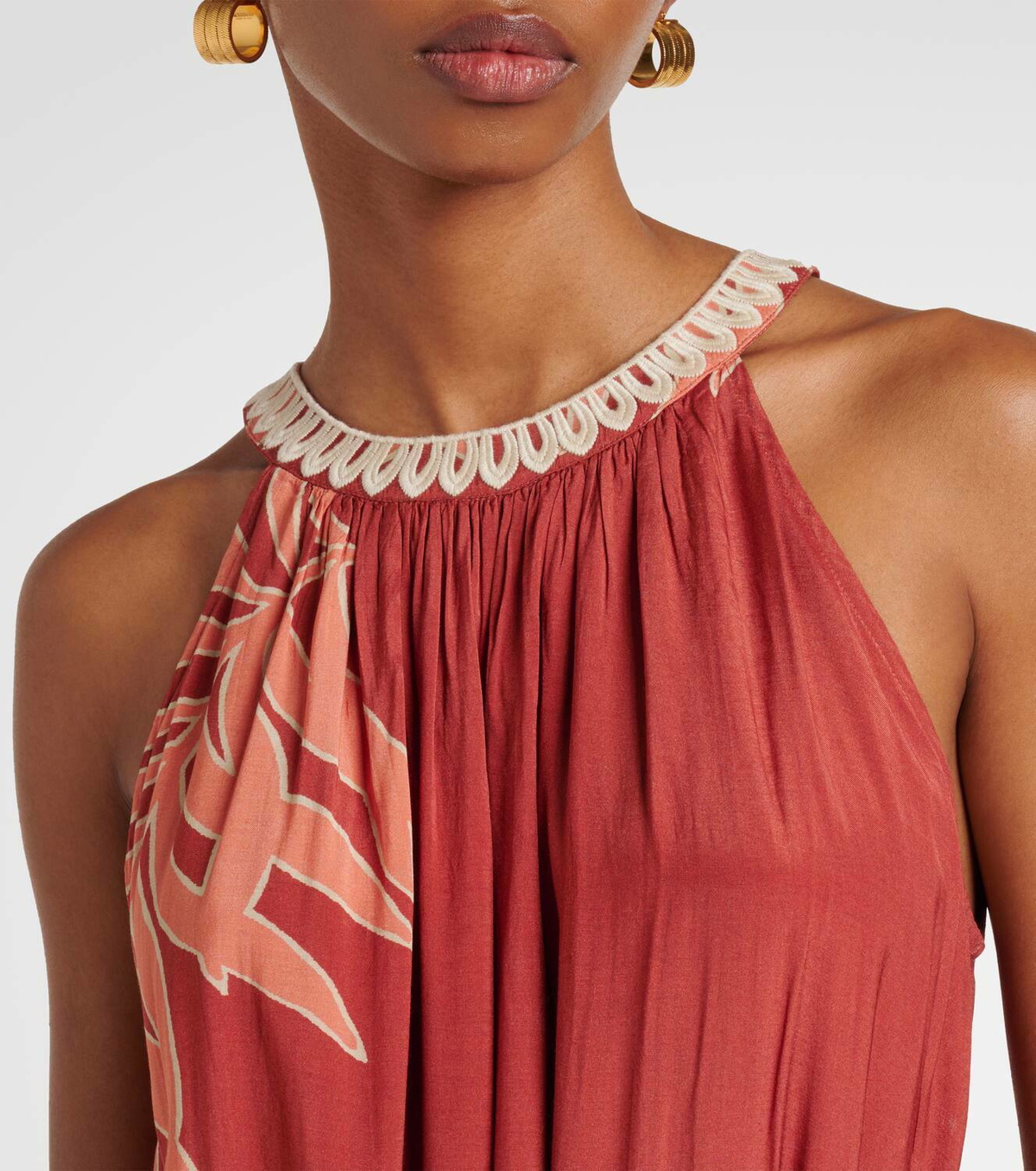 Velvet Odessa printed maxi dress