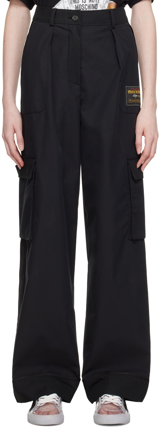 MOSCHINO JEANS TROUSERS - Bootcut jeans - blue/blue denim