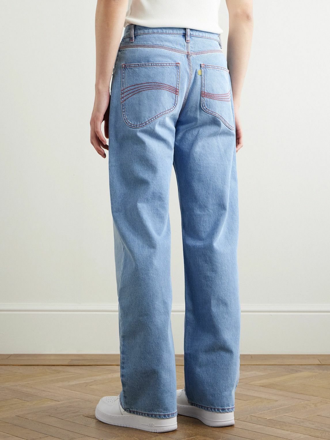 ERL - Venice Straight-Leg Jeans - Blue