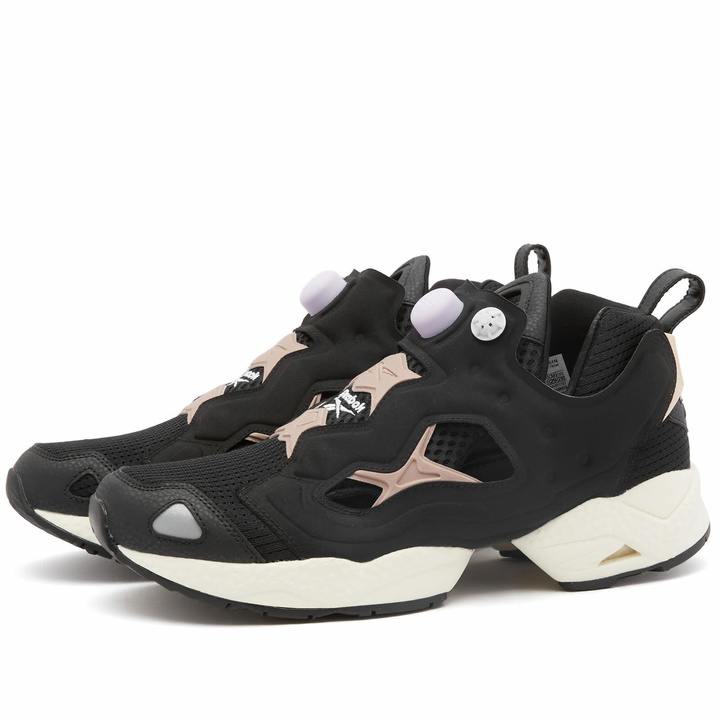 Photo: Reebok Men's Instapump Fury 95 Sneakers in Core Black/Taupe/Chalk