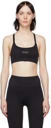 Reebok By Victoria Beckham Black Seamless Sports Bra