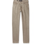 Kiton - Slim-Fit Denim Jeans - Neutrals