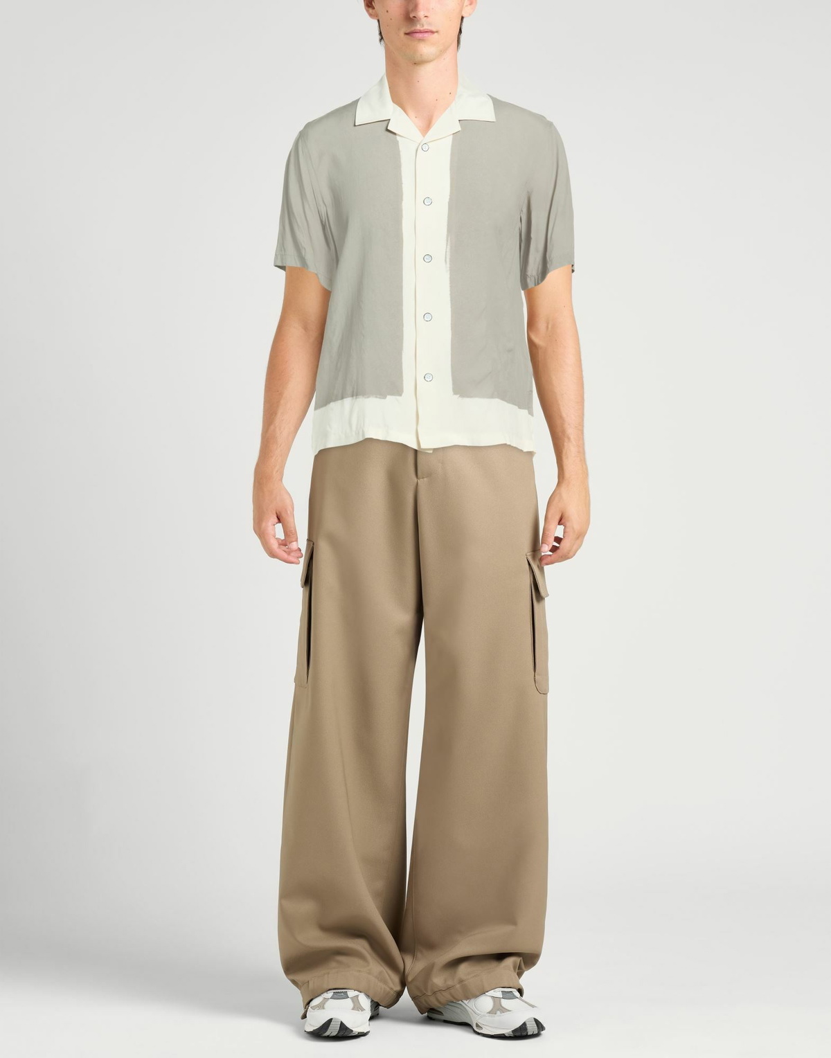 Rag & Bone Mens Shirt in Grey