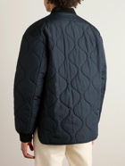 A.P.C. - Florent Quilted Shell Jacket - Blue