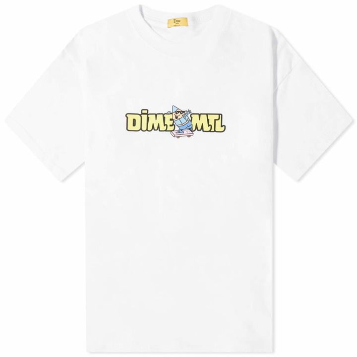 Photo: Dime Men's Crayon T-Shirt in White