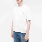 Acne Studios Men's Edie Pocket Pink Label T-Shirt in Optic White