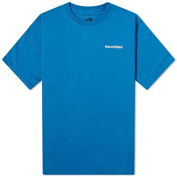 Photo: The North Face Men's Mountain Heavyweight T-Shirt in Banff Blue