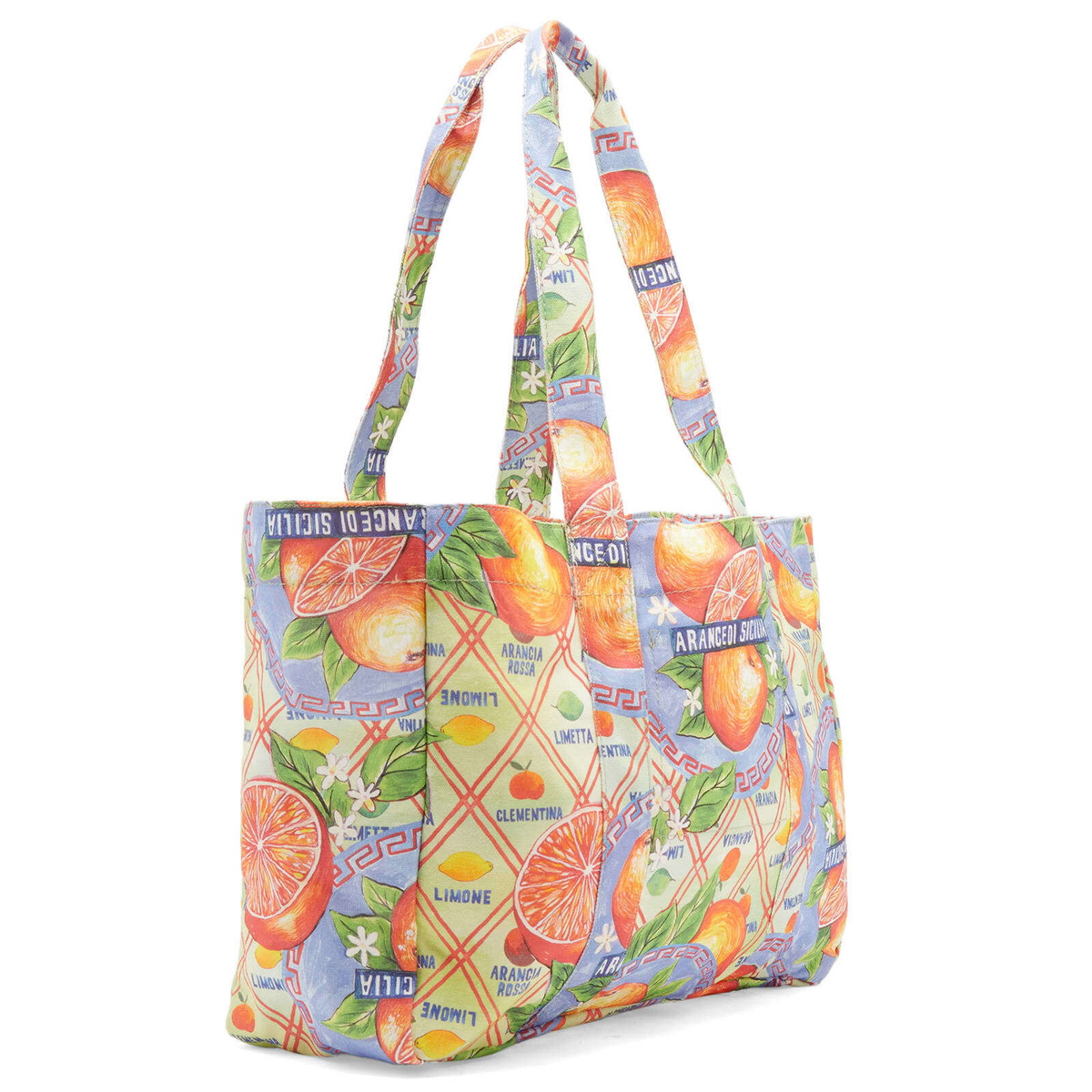 Damson Madder Women's Canvas Tote Bag in Multi 