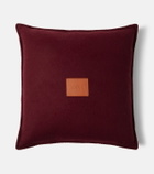 Loewe Anagram wool and cashmere cushion