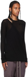 Rick Owens Black Banana Long Sleeve T-Shirt