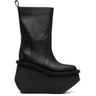 Rick Owens Black Tower Factory Boots
