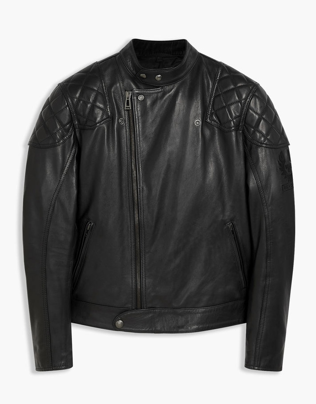 Photo: Belstaff Ivy Motorcycle Jacket Black