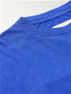 POLITE WORLDWIDE® - Wonder Printed Cotton-Jersey T-Shirt - Blue