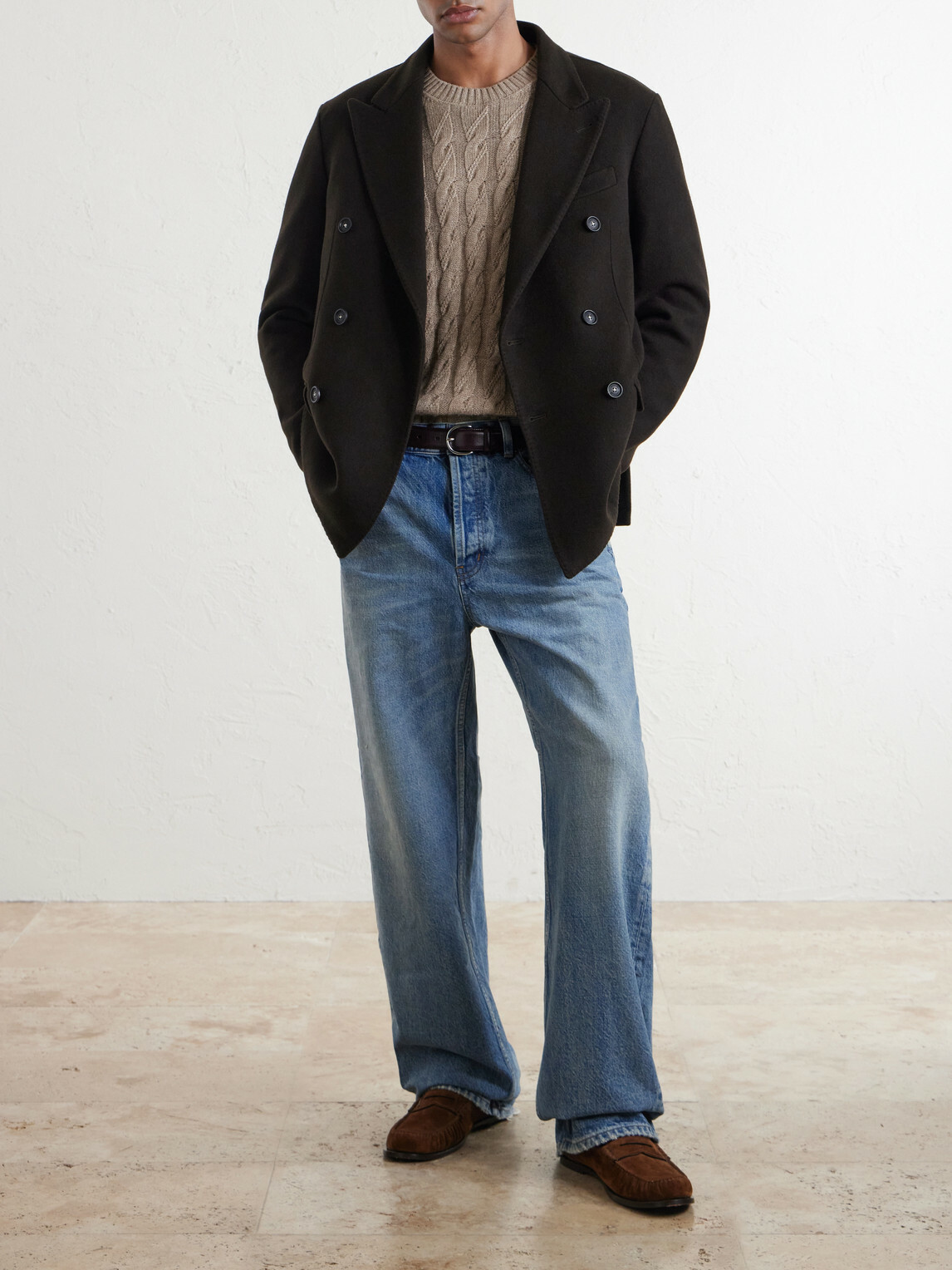Massimo Alba - Brando Cashmere Coat - Brown