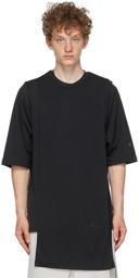 Rick Owens Black Champion Edition Mesh Toga T-Shirt